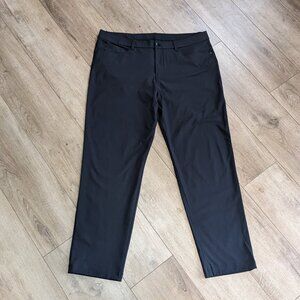 Lululemon Pants Mens 38 x 30 ABC Pant Warpstreme Black Stretch Athleisure Work